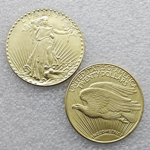 1921-1933 Verenigde Staten 20 dollar Saint Gaudens Double Eagle herdenkingsmunten, geschenken, woondecoratie - Product Image 1