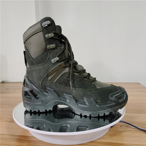 Bottes tactiques légères en daim TSB08 avec injection de PU haute densité, coupe haute et bottes montantes - Product Image 3