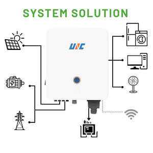 Onduleur solaire hybride 10KW 220VAC 50/60Hz double Mppt 48VDC LED LCD onde sinusoïdale pure WiFi 4G sortie triphasée - Product Image 6