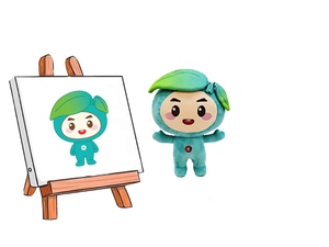 맞춤형 박제 동물 장난감 미니 귀여운 봉제 열쇠 고리 장식 비즈니스 선물 및 열쇠 고리 액세서리 봉제인형 - Product Image 2