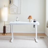 Bureau debout électrique ergonomique moderne en métal, réglable en hauteur, idéal pour le bureau et la maison – Nouveauté très prisée