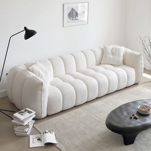 Ensemble de canapés de salon de luxe moderne en forme de L, <span class=keywords><strong>2</strong></span> et 3 places, en velours côtelé, avec mousse compressée, modulable, confortable, pour intérieur - Product Image 6