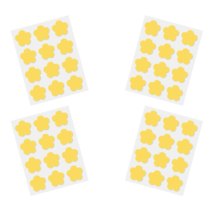 Flor hidratante curación sin aguja vitamina C acné espinillas parches para el cuidado <span class=keywords><strong>de</strong></span> <span class=keywords><strong>la</strong></span> piel fabricante <span class=keywords><strong>de</strong></span> etiqueta privada personalizada - Product Image 3