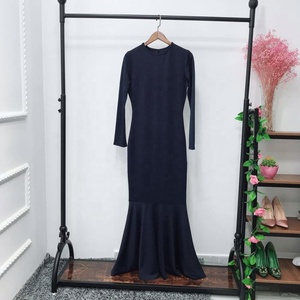 Nuevo Vestido Abaya Musulmán, Vestidos Islámicos de Manga Larga para Mujer Turca, Túnica Ajustada, Caftán Árabe Marroquí, Oración del Ramadán - Product Image 6