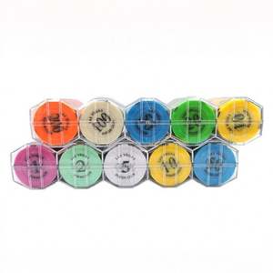 Fichas de Póker de Plástico Impresas con UV Personalizadas con Logotipos para Texas Hold'em y Juegos de Fiesta - Product Image 5