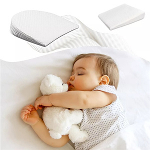 Almohada Ultra Suave y Ecológica Antibacteriana en Forma de <span class=keywords><strong>Cuña</strong></span> <span class=keywords><strong>para</strong></span> <span class=keywords><strong>Cuna</strong></span> y Cesto de Bebé con Diseño Hecho a Mano <span class=keywords><strong>para</strong></span> Recién Nacidos - Product Image 2
