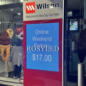 Wifi 4G USB RJ45 Module d'accès avant Cabinet Vidéo couleur Stationnement routier Trafic VMS EMC Écran d'affichage LED Totem Board Signs - Product Image 3