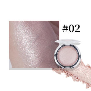 No Logo Cross-Border Délicat Éclaircissant Visage Maquillage Nacré Flash Poudre Pressée Minérale Étanche Surligneur Bronzer - Product Image 5