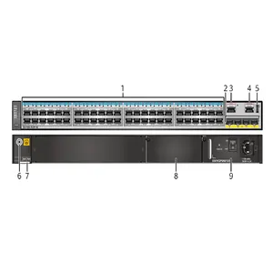 مفتاح شبكة لمنفذ 02350DLU S5720-52P-SI-AC 48*10/100/1000BASE-T + 4*1000BASE-X