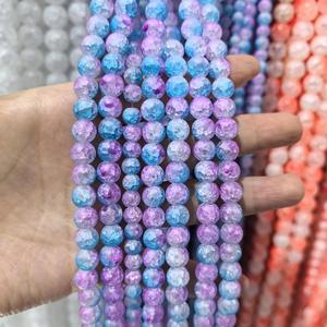 Pulsera de Piedra Natural con Cuentas de Vidrio Coloridas para Práctica de Gratitud, Producción Exclusiva Interna, Tarjeta con Consejos de Mantenimiento - Product Image 4