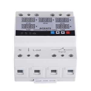 Protettore <span class=keywords><strong>di</strong></span> <span class=keywords><strong>Tensione</strong></span> Auto-riarmante 220V 100A Trifase, Limitatore <span class=keywords><strong>di</strong></span> Corrente AC Regolabile con 5 Display - Product Image 4