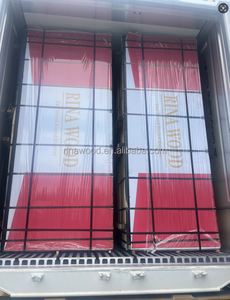 Contrachapado de Encofrado Recubierto de Melamina WBP Reciclada de 18 mm, E2 de Primera Clase, Negro Marrón, Material de Álamo <span class=keywords><strong>para</strong></span> Construcción en Exteriores - Product Image 6