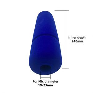 TV Live Channel Print Logo Mic Foam Cover Asia News Long Sponge Cover - Product Image 1