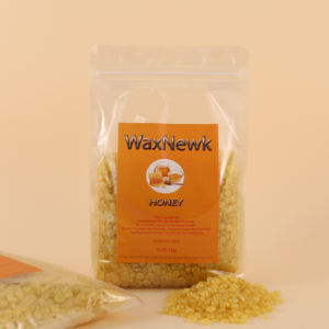 WaxNewK 1kg ipoallergenico colofonia cera rosa Aloe Vera <span class=keywords><strong>Azulene</strong></span> fragola miele di alta qualità Shimmer cera dura perline - Product Image 6