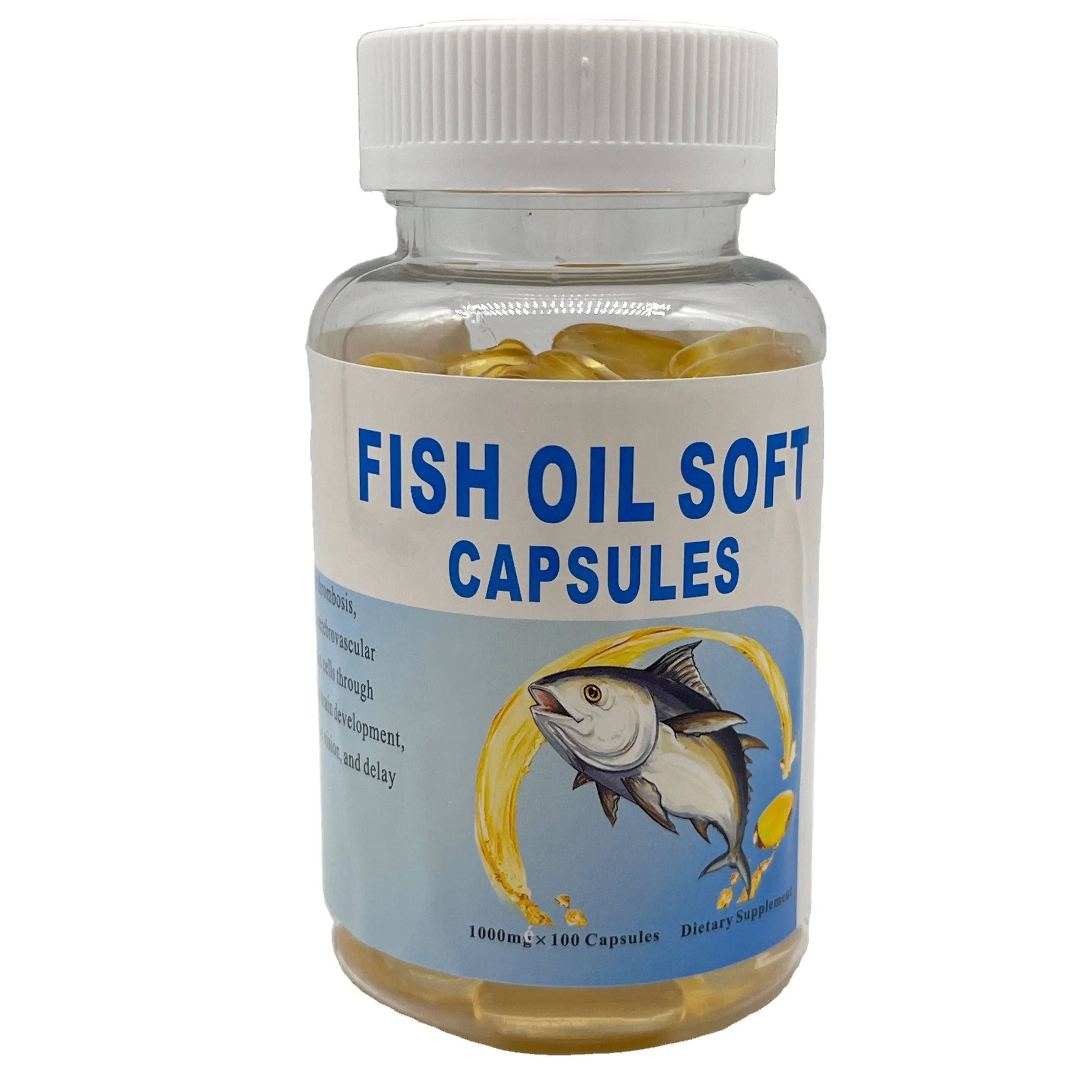 Omega 3 manfaat Minyak Ikan Kapsul lembut kapsul minyak ikan kapsul Softgel