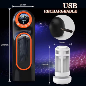 Hot Selling Real Electric Male Masturbator TPE <b>Thrusting</b> and Sucking Penis Massager <b>Machine</b> Sex Toy Masturbation Cup - Product Image 2