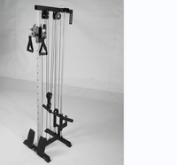 IUNNDS Machine de musculation multifonctionnelle intégrée pour la maison, machine de tirage latéral, équipement de fitness pour la musculation, unisexe
