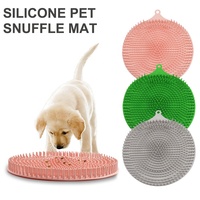 Wellfine toptan silikon köpek koklama Mat su geçirmez yavaş besleme Anti kayma koku eğitim Pet koklama Mat
