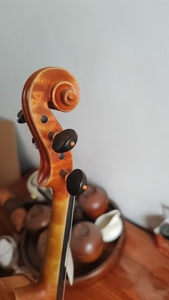 Violon Antonio <span class=keywords><strong>Stradivari</strong></span> <span class=keywords><strong>1716</strong></span> de taille 4/4, fabriqué à la main, de bonne qualité, avec une belle veine de bois de jujube et des accessoires en bois européen - Product Image 4