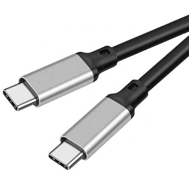 Multi Functional 4K 60Hz Usbc Cable Type C Extension Cable Male to Male PD100W 5A PD Fast Charging Cable Data Wire for Mac Pro