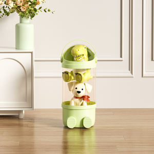 Étagère de rangement de jouets pour enfants de bonne qualité Tube de rangement pour animaux en peluche de l'espace transparent Organisateur de rangement de poupées pour enfants - Product Image 6