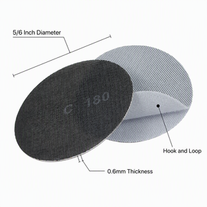 Dischi Abrasivi REX in Ossido di Alluminio 90x90mm Triangolari con 6 Fori e Velcro, Certificati ISO TUV <span class=keywords><strong>per</strong></span> Lucidatura Precisa del Metallo - Product Image 5