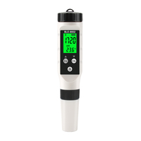 Testeur numérique intelligent de concentration d'ions hydrogène H2/TEMP 2 en 1 Bluetooth 0~2990ppb BLE-9002, alimenté par application mobile