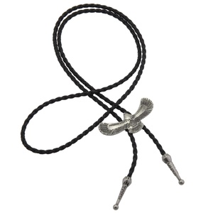 Collana con Ciondolo Aquila Retrò Scuro Regolabile, Cordino in Pelle con Stella, Collana Creativa Personalizzata per Uomo e Donna - Product Image 4