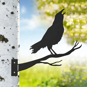 Oveja, Burro, Ladrillo, Planta, Mapache, Jardín, Adornos de borde originales, Pingüino, Conejo, Pájaros, Enano, Cabra, Halloween, Artesanías de metal - Product Image 2