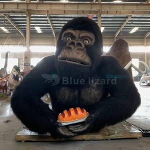 Animatronic Personnalisé Gorille <span class=keywords><strong>King</strong></span> Kong Thème Parc d'attractions Zoo Intérieur Simulation Animal Modèle à vendre - Product Image 4