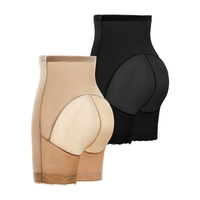 Culotte gainante taille haute grande taille avec effet ventre plat et rehaussement des fesses