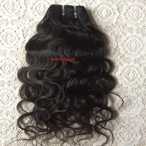 Extensiones de cabello humano natural ondulado, con cutícula completa alineada, estilo indio Remy - Product Image 3