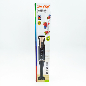 Mrs <span class=keywords><strong>Chef</strong></span> HB-205 à usage domestique Centrifugeuse rapide en acier inoxydable Mixeur portatif - Product Image 4