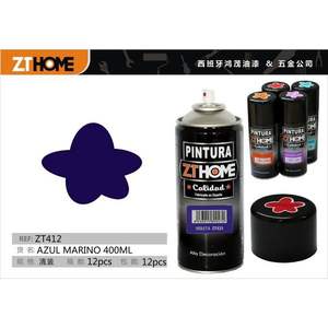 Peinture plastique moderne Azul Marino 400 ml pour l'artisanat et les projets artistiques - Product Image 1