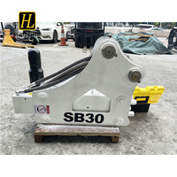 SB30 Hydraulischer Gesteinsbrecher für 2,5-4,5 Tonnen DLS830-9B Bagger Langlebiger Abbruchhammer Direkt ab Werk