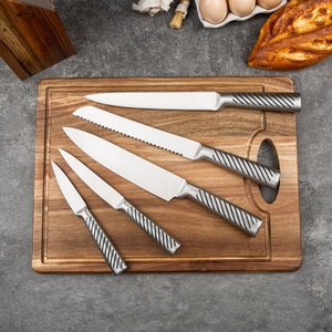 6 PCS Professional Kitchen <b>Knives</b> <b>Set</b> Japanese Chef <b>Knife</b> <b>Set</b> Stainless Steel Kitchen <b>Knife</b> <b>Set</b> with Solid Wood <b>Knife</b> Holder - Product Image 2