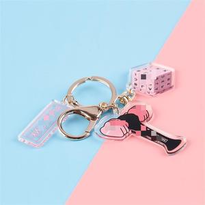 Regalos para Fans, Nuevo Llavero Acrílico Transparente de Doble Cara con Protección UV, Set de Tres Piezas, Colgante para Llaves, Mercancía Kpop - Product Image 2