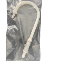 Fabricant chinois robinet de laboratoire PVDF Discount prix union robinet Pvdf moderne robinet col de cygne en plastique G1/2