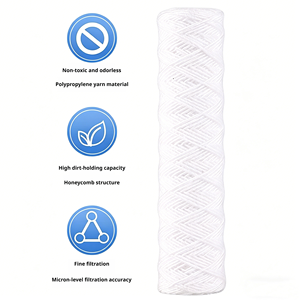 <span class=keywords><strong>Cartucho</strong></span> de Filtro de Hilo Enrollado de Alta Capacidad de 10, 20 y 40 Pulgadas para Pre-Filtración de Aguas Residuales y Agua de Río con Alta Turbidez - Product Image 4
