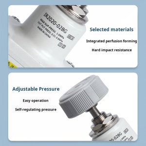 Smc Type Digitaal Display Pneumatische Precisie Reduceerventiel Ir2020 Industrieel Filter Voor Nauwkeurige Spanningsregeling - Product Image 5