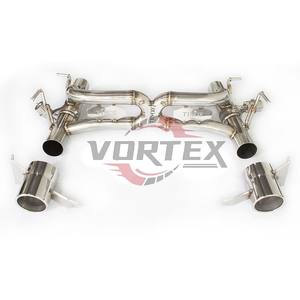 Escape Catback de Acero Inoxidable Vortex para Ferrari 488 GTB Spider 3.9T V8 2015-2019, Ajuste Directo, Sonido Agresivo - Product Image 1