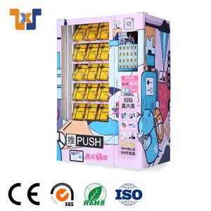 Zhongda-máquina expendedora de postres, color rosa