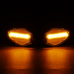 Luces Intermitentes LED Ámbar para Motocicleta <span class=keywords><strong>Honda</strong></span> CBR400R CBR500R CBR650F, Repuestos para Motocicleta, Luces Indicadoras Traseras - Product Image 2