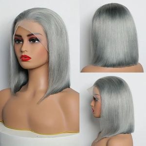 Grande qualità dei grossisti di osso lisci 13x4 capelli umani frontali 6 pollici di pizzo frontale parrucche SDD di alta qualità - Product Image 3