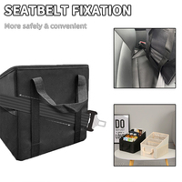 Boîte de rangement pour siège de voiture, boîte à outils multifonctionnelle pliable, boîte de rangement pour coffre de voiture, accessoires de voiture