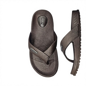 PVC Men Casual Outdoor Waterproof Soft <b>Flip</b> <b>Flop</b> Bronze Sandals Lightweight Anti Slip Comfort <b>Slippers</b> @migo 8001v - Product Image 1