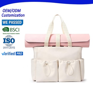 Sac de sport résistant à l'eau et durable avec poignée confortable pour un usage quotidien, sac de transport élégant pour tapis de yoga avec grande capacité - Product Image 1