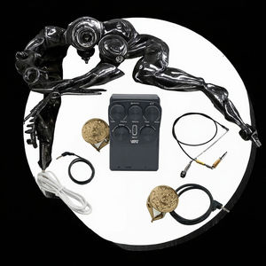 튜너 픽업 코러스 딜레이 리버브 효과 및 피에조 마이크가 내장된 트랜스어쿠스틱 기타, 내구성 좋은 플라스틱 소재 - Product Image 3