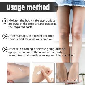 Pegatinas Personalizadas para Crema Blanqueadora de Piel, Etiquetas Privadas, Crema Aclarante, Suavizante, Tonificante - Product Image 4