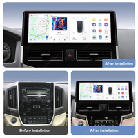 DUDUAUTO DUDU7 A7870 AKM7739 DSP 12+512G 8K QLED Autoradio pour Toyota Land Cruiser 2016-2021 15 pouces